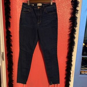 Universal Thread Dark Indigo High Rise Skinny Jeans - Stretch